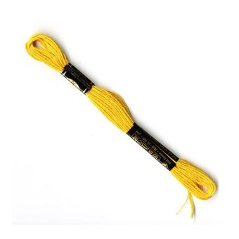 DMC Yellow Mouline Special 25 Cotton Thread 8m (728)