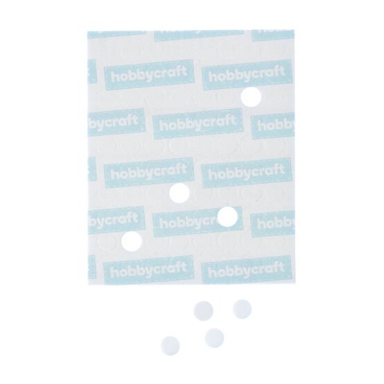 Adhesive Circle Foam Pads 10mm 80 Pack image number 1