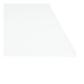 Clear Acrylic Sign A3