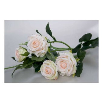 Champagne Camelot Garden Rose Spray 72cm x 13cm