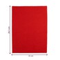 Red Polyester Felt Sheet A4 image number 4