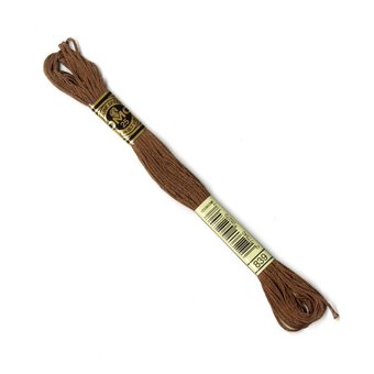 DMC Brown Mouline Special 25 Cotton Thread 8m (839)