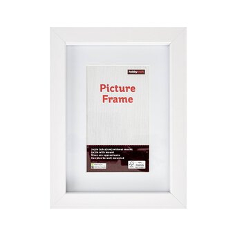 White Picture Frame 18cm x 13cm