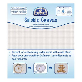 DMC Soluble Canvas 20cm x 22cm