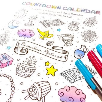 FREE Ramadan Colouring Downloads