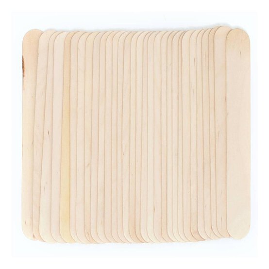 Natural Craft Sticks 30 Pack image number 1