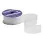 White Organza Ribbon 25mm x 5m image number 2