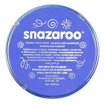 Snazaroo Sky Blue Face Paint Compact 18ml