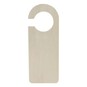 Natural Wooden Door Hanger image number 1