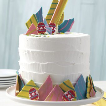 How to Make an Easter Shard Cake