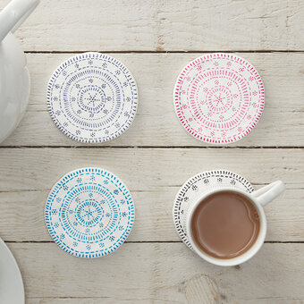 How to Make Clay Coasters