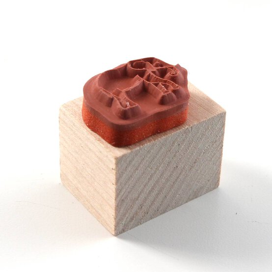 Safari Wooden Stamp Set 6 Pieces image number 3