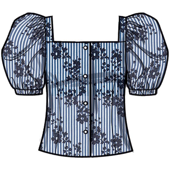 New Look Women's Top and Trousers Sewing Pattern N6678 image number 5