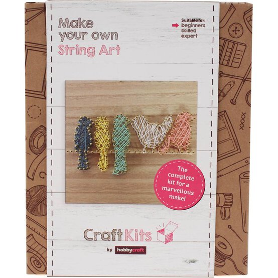 Birds String Art Kit image number 3
