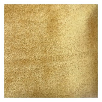 Mustard Cuddle Fleece Fabric by the Metre