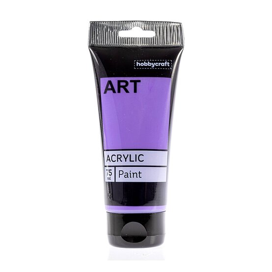Purple Art Acrylic Paint 75ml image number 1