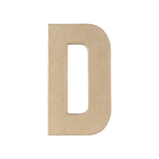 Mache Letter D 20cm image number 5