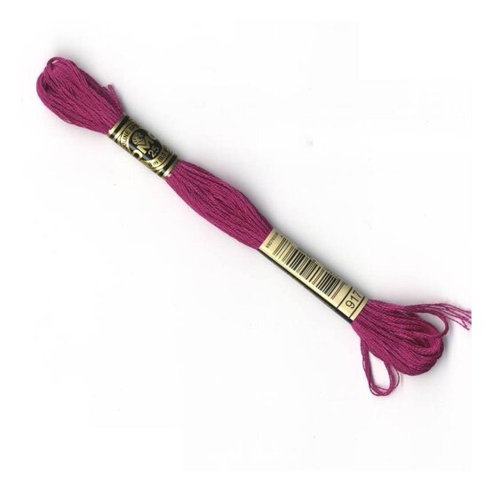 DMC Pink Mouline Special 25 Cotton Thread 8m (917) image number 1