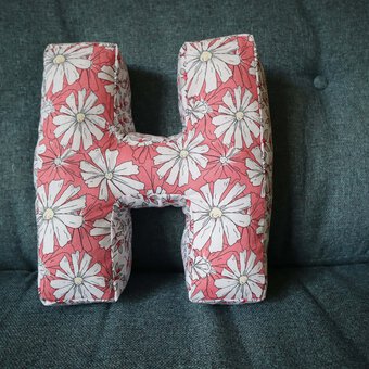 How to Sew a Letter Cushion