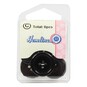 Hemline Black Basic Jacket Button 6 Pack image number 2