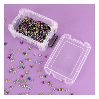 Whitefurze Allstore 0.3 Litre Clear Storage Box