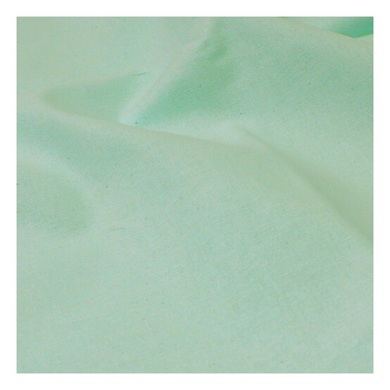 Mint Cotton Homespun Fabric by the Metre image number 1