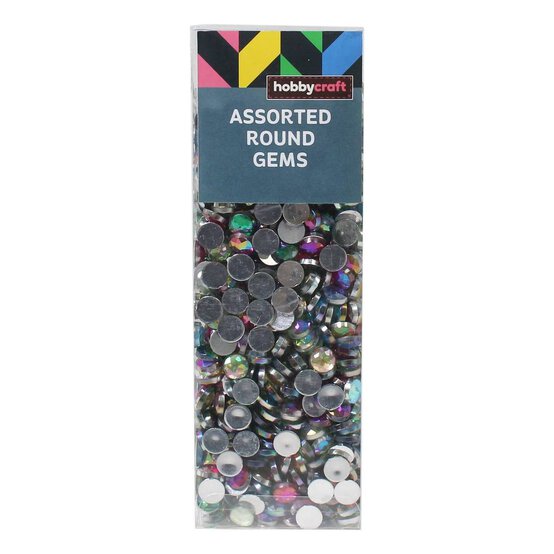 Multicolour Round Gems 90g image number 2