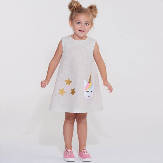 New Look Child&rsquo;s Dress Sewing Pattern N6611 image number 4