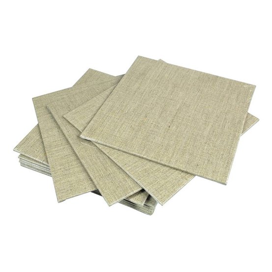 Linen Canvas Panel 30cm x 30cm image number 1