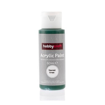 Emerald Green Acrylic Craft Paint 60ml