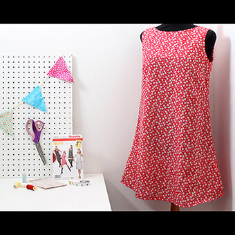 How to Sew a Simple Dress
