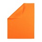 Orange Polyester Felt Sheet A4 image number 1