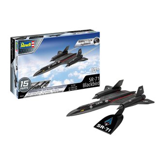 Revell Easy Click SR-71 Blackbird Model Kit 1:110