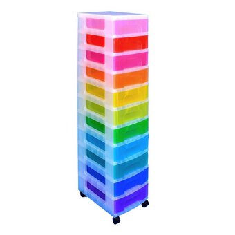Really Useful 11 Drawer Rainbow Storage Tower