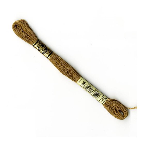 DMC Brown Mouline Special 25 Cotton Thread 8m (610) image number 1