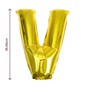 Gold Foil Letter V Balloon image number 2