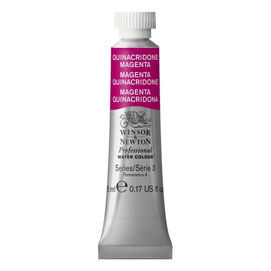 Winsor & Newton Quinacridone Magenta Professional Watercolour Tube 5ml image number 1