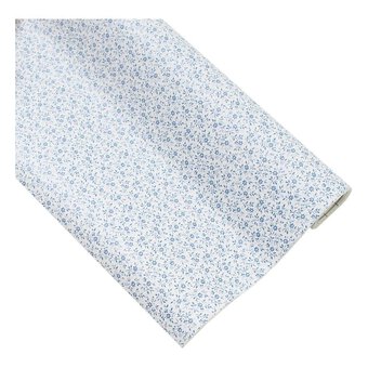 Fablon Sticky Back Small Floral Blue 45 cm x 200 cm