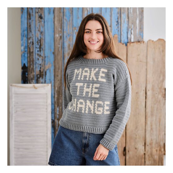 Knitcraft Make the Change Jumper Digital Pattern 0304 image number 5