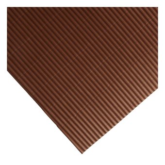 Brown Corrugated EVA Foam Sheet 22.5cm x 30cm