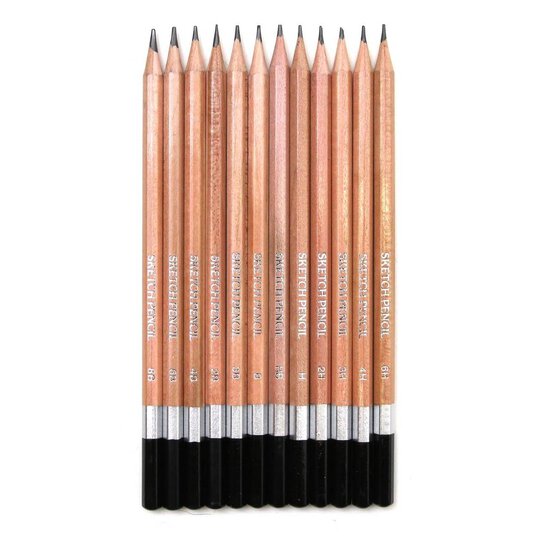 Sketching Pencils 12 Pack image number 1