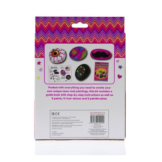 Neon Rock Painting image number 3