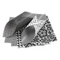 Black Monochrome Origami Paper 10cm 50 Pack image number 2