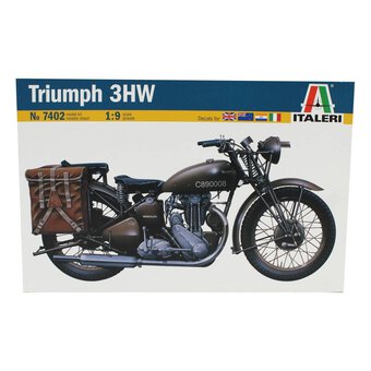 Italeri Triumph 3HW Motorbike Model Kit 1:9