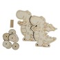 Make Your Own Wooden Dinosaur Racer 2 Pack image number 2
