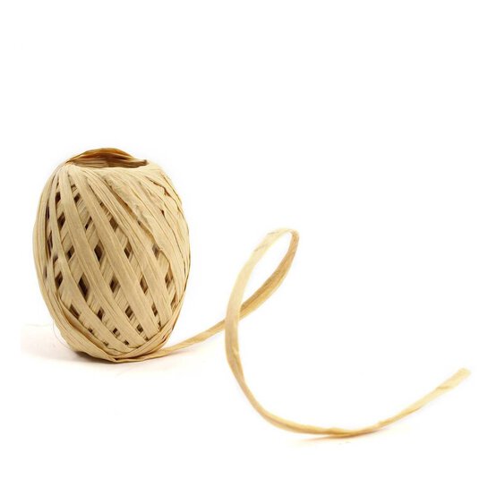 Raffia Straw Ribbon Reel 30 m image number 1