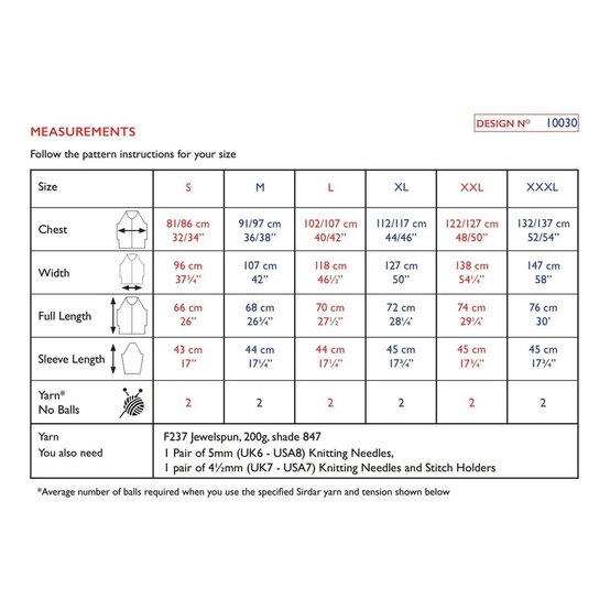 Sirdar Jewelspun Two-Tone Sweater Pattern 10030 image number 2