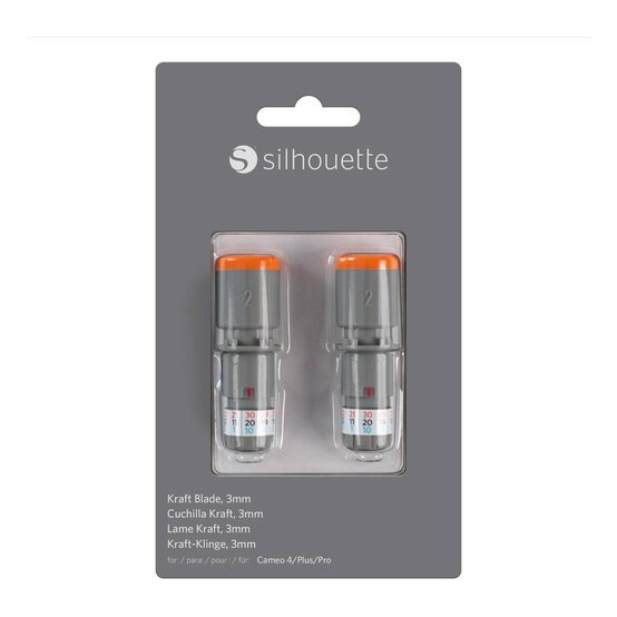 Silhouette Autodetect 3mm Kraft Rachet Blade 2 Pack image number 1
