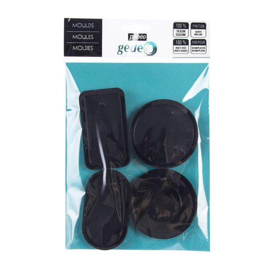 Pebeo Gedeo Geometric Moulds 4 Pack image number 2