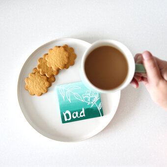 How to Decorate a Ceramic Coaster